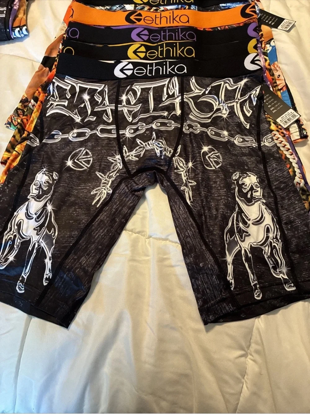 PSD/Ethika mens boxer briefs lot of 8 size medium